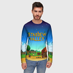 Лонгслив мужской Мой дом в Stardew Valley, цвет: 3D-принт — фото 2