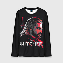 Лонгслив мужской Witcher art, цвет: 3D-принт