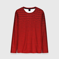 Лонгслив мужской Crocodile skin - texture - fashion, цвет: 3D-принт