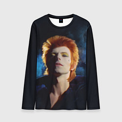Лонгслив мужской David Bowie - Jean Genie, цвет: 3D-принт