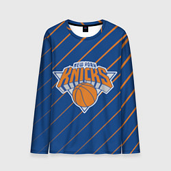 Лонгслив мужской Нью-Йорк Никс - НБА, цвет: 3D-принт