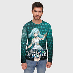 Лонгслив мужской Фарузан элементали, цвет: 3D-принт — фото 2