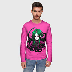 Лонгслив мужской Хранитель морских глубин, цвет: 3D-принт — фото 2