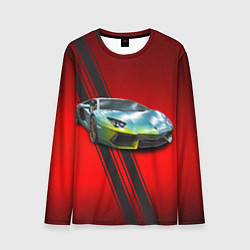 Лонгслив мужской Итальянский суперкар Lamborghini Reventon, цвет: 3D-принт