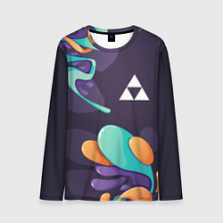 Лонгслив мужской Zelda graffity splash, цвет: 3D-принт