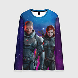 Лонгслив мужской Mass Effect N7 space, цвет: 3D-принт