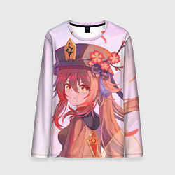 Лонгслив мужской Геншин Импакт: Ху Тао, цвет: 3D-принт