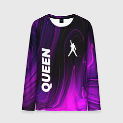 Лонгслив мужской Queen violet plasma, цвет: 3D-принт