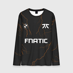 Лонгслив мужской Форма Fnatic молнии, цвет: 3D-принт