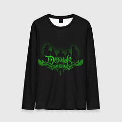 Мужской лонгслив Metalocalypse Dethklok green