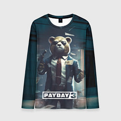 Мужской лонгслив Payday 3 bear