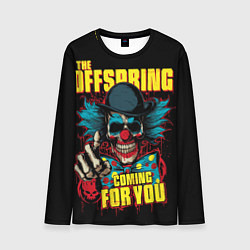 Лонгслив мужской Offspring clown and skull, цвет: 3D-принт