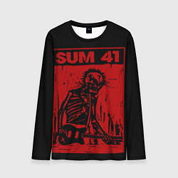 Мужской лонгслив Sum41 - Skeleton