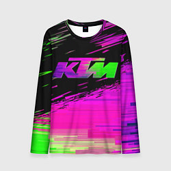 Лонгслив мужской KTM Freeride, цвет: 3D-принт