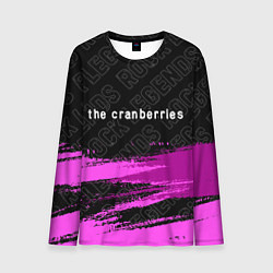 Лонгслив мужской The Cranberries rock legends: символ сверху, цвет: 3D-принт