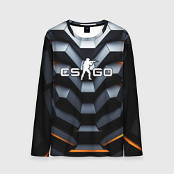 Мужской лонгслив CSGO объемная конструкция