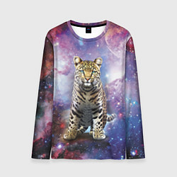 Лонгслив мужской Space leopard, цвет: 3D-принт
