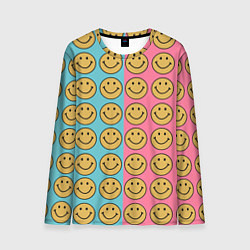 Лонгслив мужской Smiley, цвет: 3D-принт