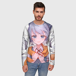Лонгслив мужской Touhou Project Cirno Тируно 9, цвет: 3D-принт — фото 2