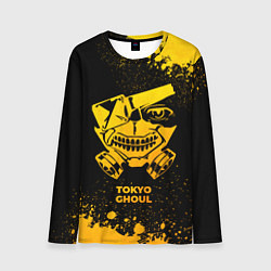 Лонгслив мужской Tokyo Ghoul - gold gradient, цвет: 3D-принт