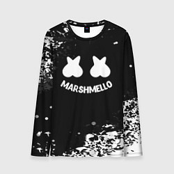 Мужской лонгслив Marshmello splash