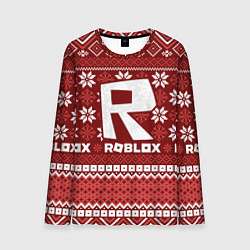 Мужской лонгслив Roblox christmas sweater