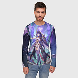 Лонгслив мужской Genshin Impact Ei, цвет: 3D-принт — фото 2