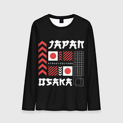 Лонгслив мужской Осака streetwear, цвет: 3D-принт