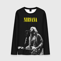 Мужской лонгслив Группа Nirvana Курт Кобейн