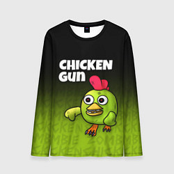 Лонгслив мужской Chicken Gun - Zombie Chicken, цвет: 3D-принт