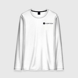 Лонгслив мужской Vertex collab white, цвет: 3D-принт
