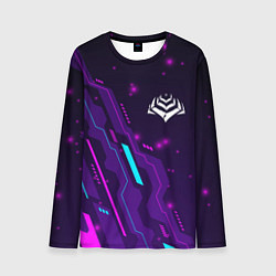 Лонгслив мужской Warframe neon gaming, цвет: 3D-принт