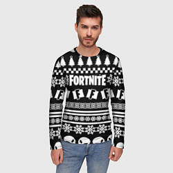 Лонгслив мужской Fortnite epic games pattern, цвет: 3D-принт — фото 2