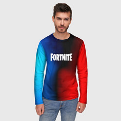 Лонгслив мужской Fortnite game gradient, цвет: 3D-принт — фото 2