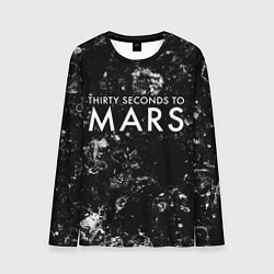 Мужской лонгслив Thirty Seconds to Mars black ice