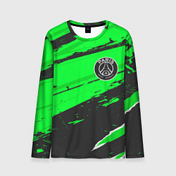 Мужской лонгслив PSG sport green