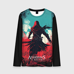 Лонгслив мужской Assassins creed ясное небо, цвет: 3D-принт