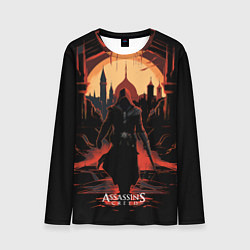 Лонгслив мужской Assassins creed заброшенный старый город, цвет: 3D-принт