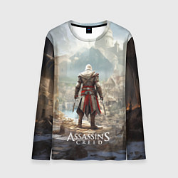 Лонгслив мужской Assassins creed старинный город, цвет: 3D-принт