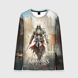 Лонгслив мужской Assassins creed poster game, цвет: 3D-принт