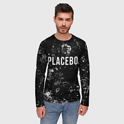 Лонгслив мужской Placebo black ice, цвет: 3D-принт — фото 2