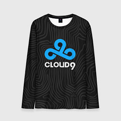 Лонгслив мужской Cloud9 hi-tech, цвет: 3D-принт