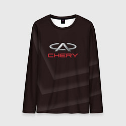 Мужской лонгслив Cherry - logo