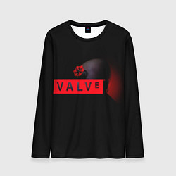 Мужской лонгслив Valve afro logo