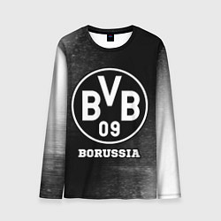Лонгслив мужской Borussia sport на темном фоне, цвет: 3D-принт