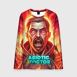 Лонгслив мужской Abiotic Factor персонаж, цвет: 3D-принт
