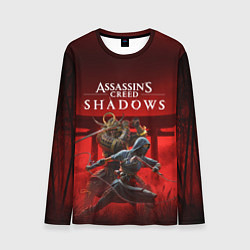 Мужской лонгслив Персонажи Assassins creed shadows