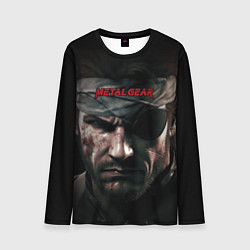 Лонгслив мужской Metal gear Venom Snake, цвет: 3D-принт