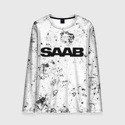 Лонгслив мужской Saab dirty ice, цвет: 3D-принт