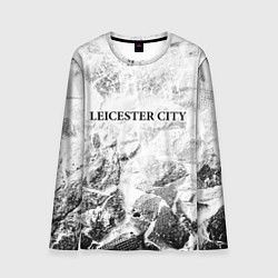 Лонгслив мужской Leicester City white graphite, цвет: 3D-принт